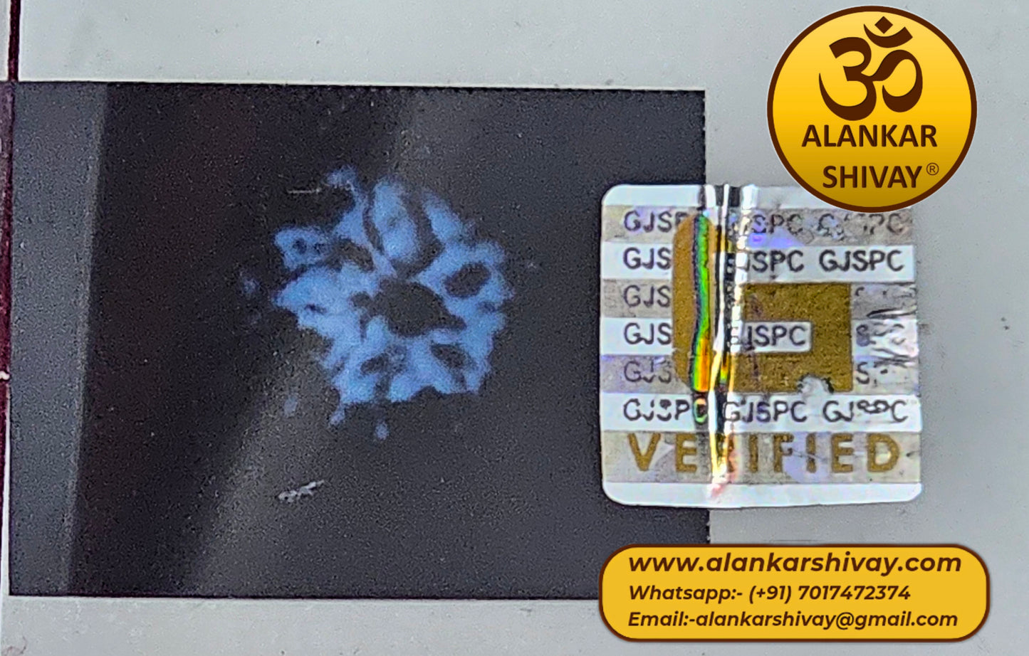 1 FACED RUDRAKSH (ROUND NEPALI) WITH X-RAY REPORT