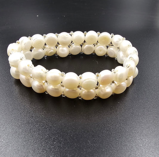 Pearl Multi Layer Bracelet