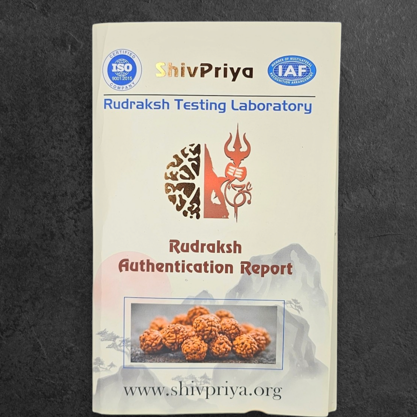 1 - 14 MUKHI RUDRAKSHA NEPAL SIDDH MALA WITH GOVERNMENT CERTIFIED DETAILED X-RAYS LAB REPORT