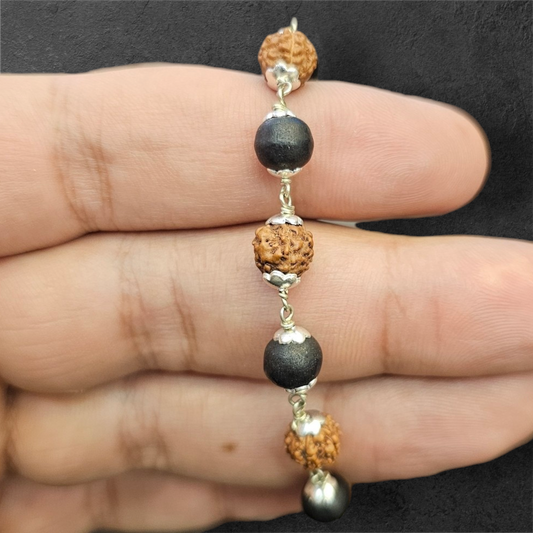 Rudraksh karungali bracelet
