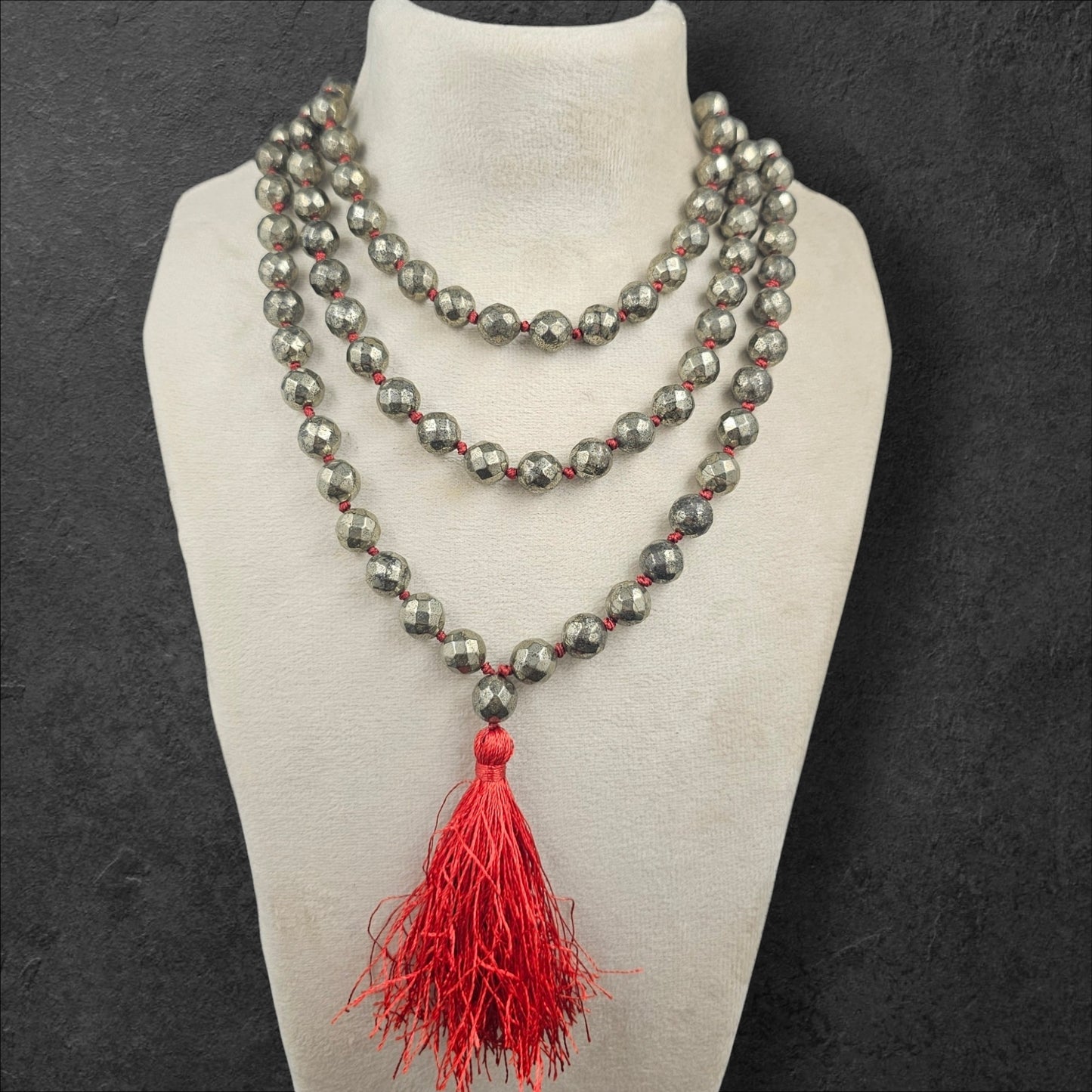 PYRITE STONE MALA
