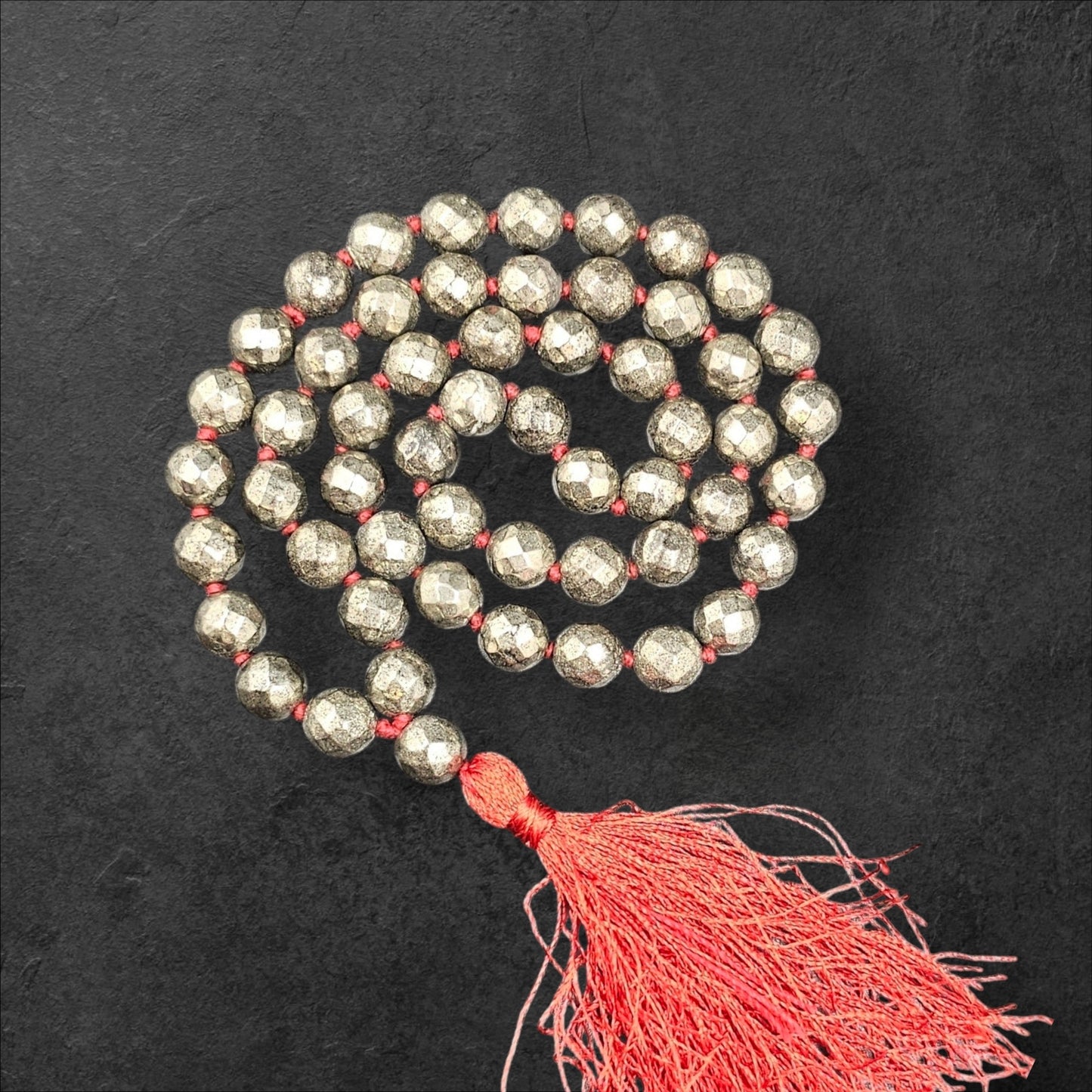 PYRITE STONE MALA