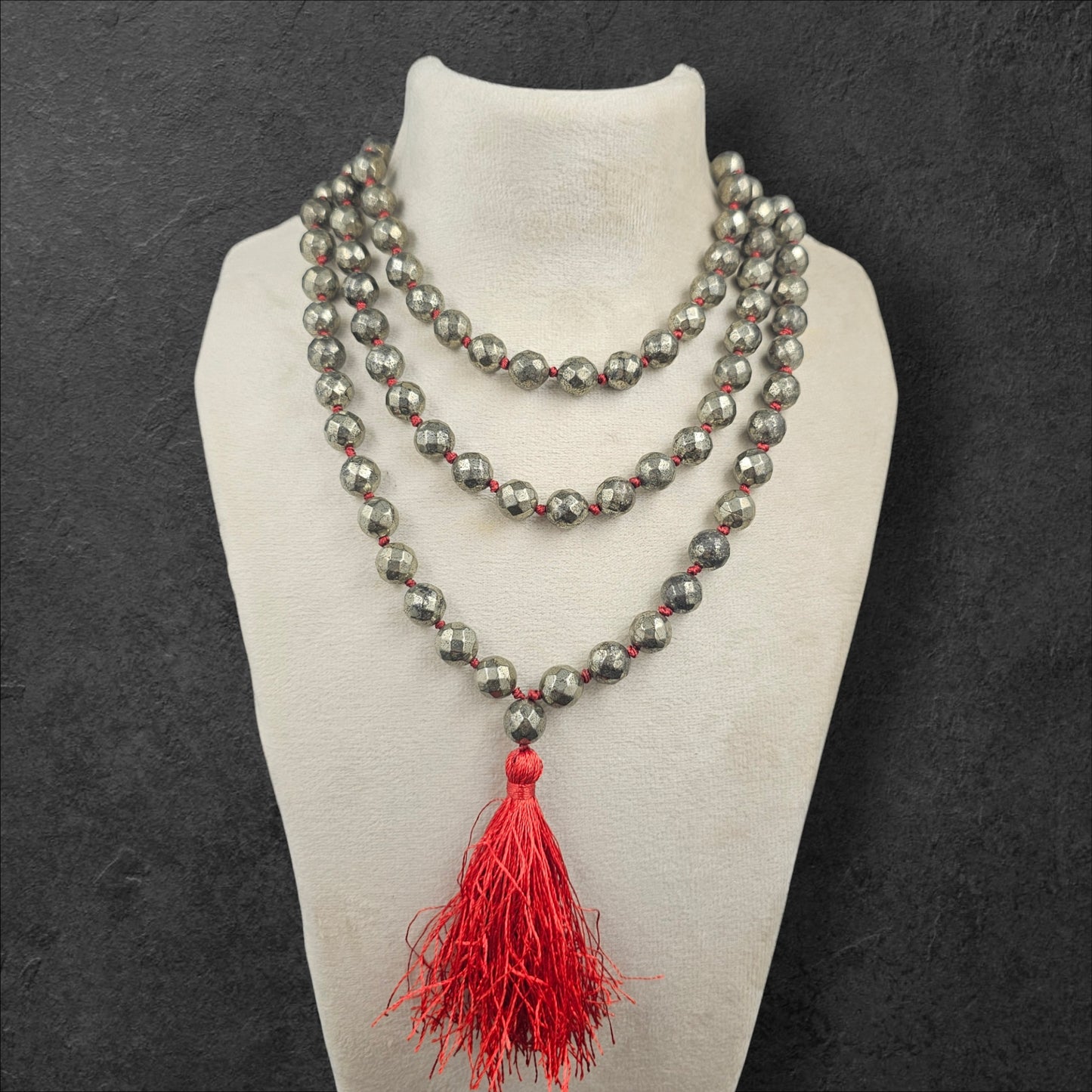 PYRITE STONE MALA