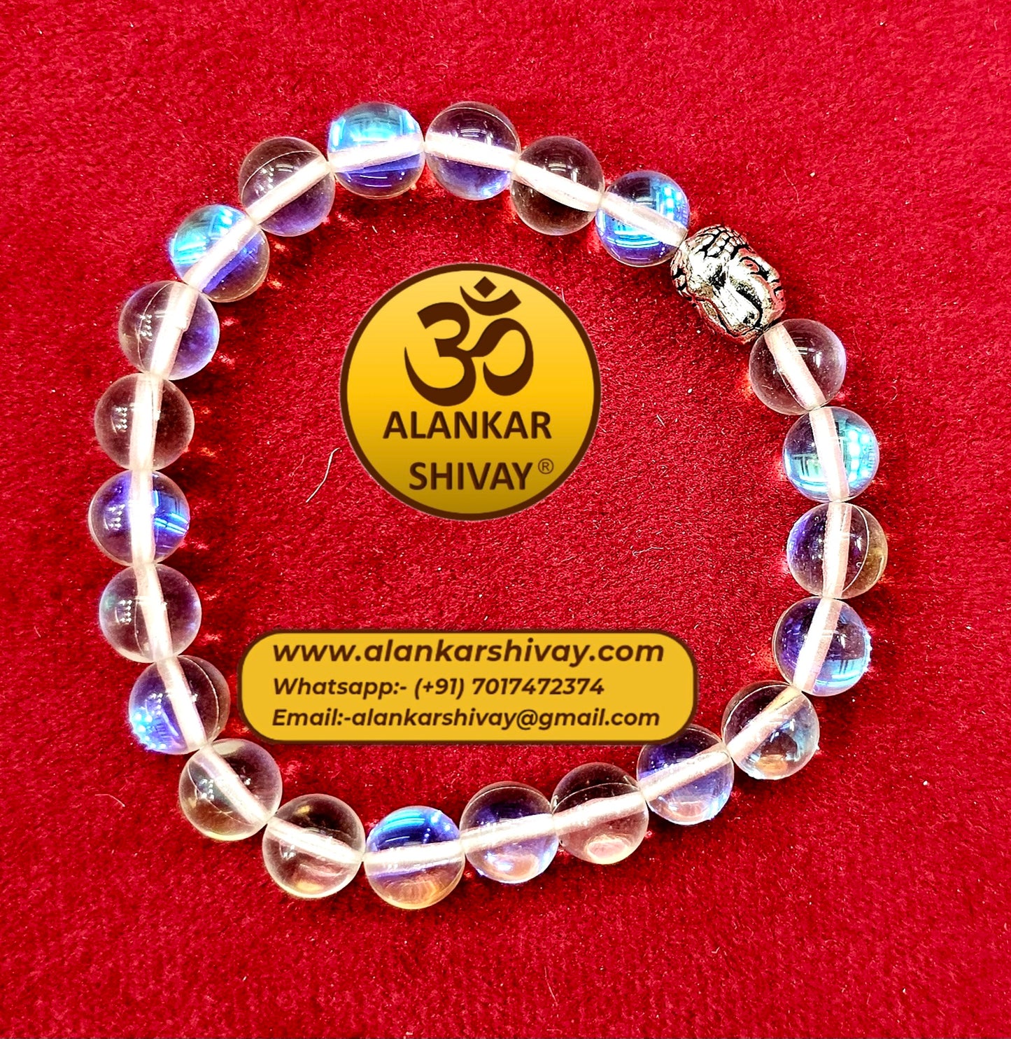 Aura quartz bracelet