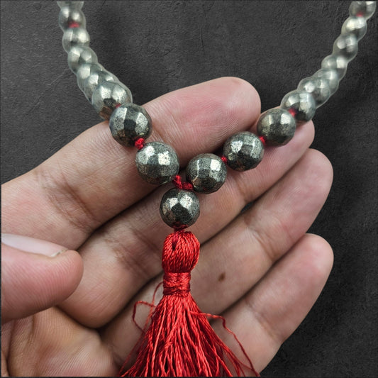 PYRITE STONE MALA