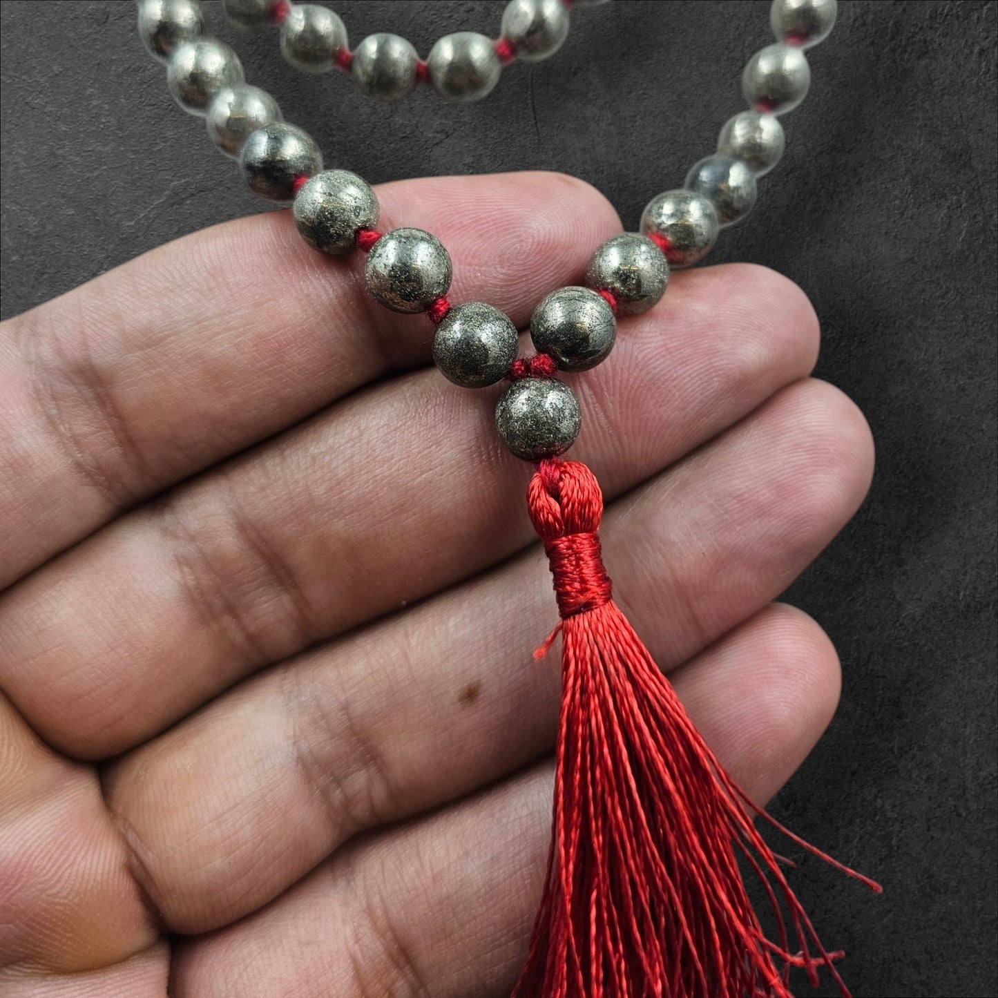 PYRITE STONE MALA