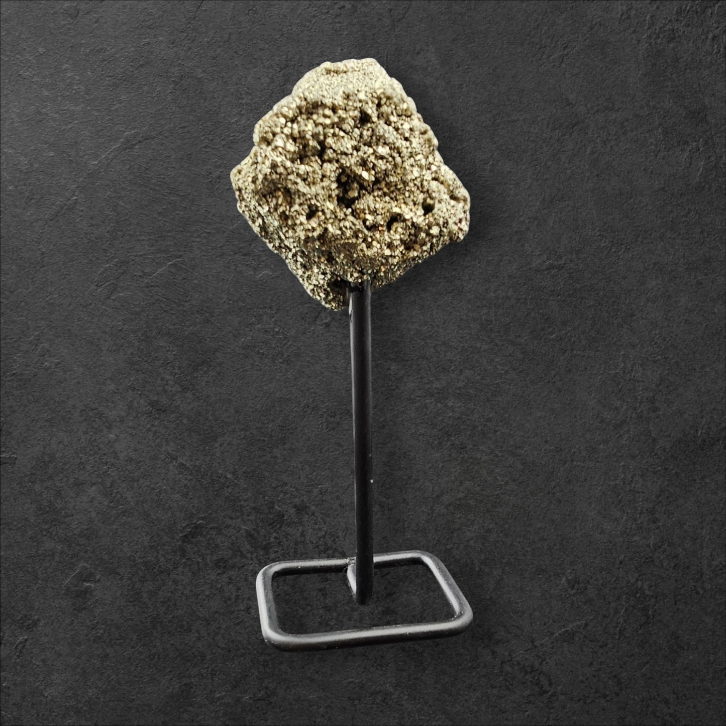 PYRITE STONE WITH STAND