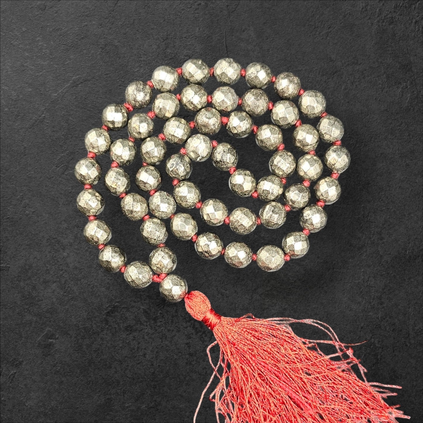 PYRITE STONE MALA