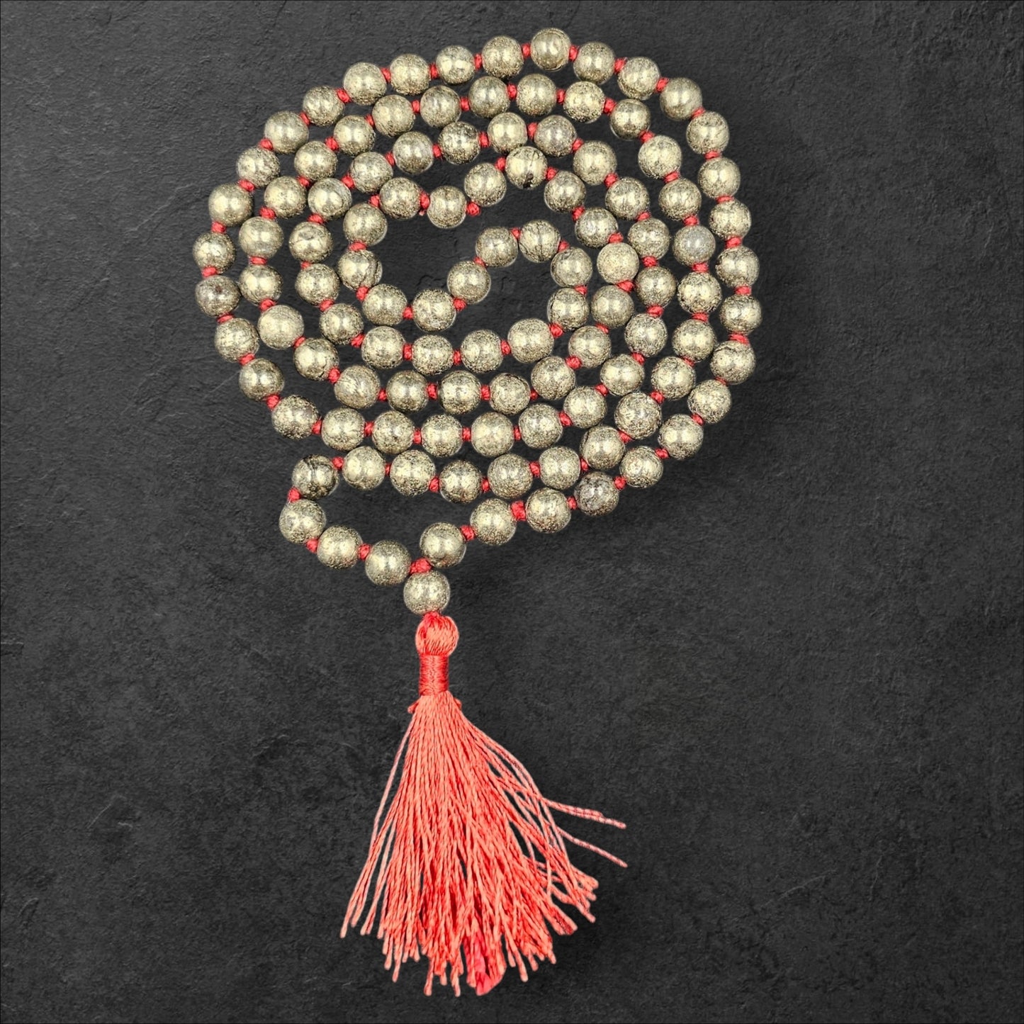 PYRITE STONE MALA