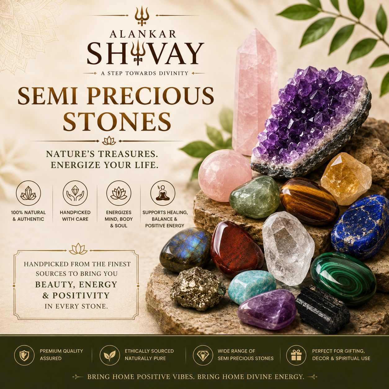 SEMI PRECIOUS STONES