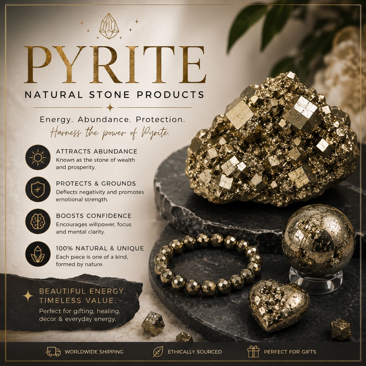 PYRITE STONE PRODUCTS