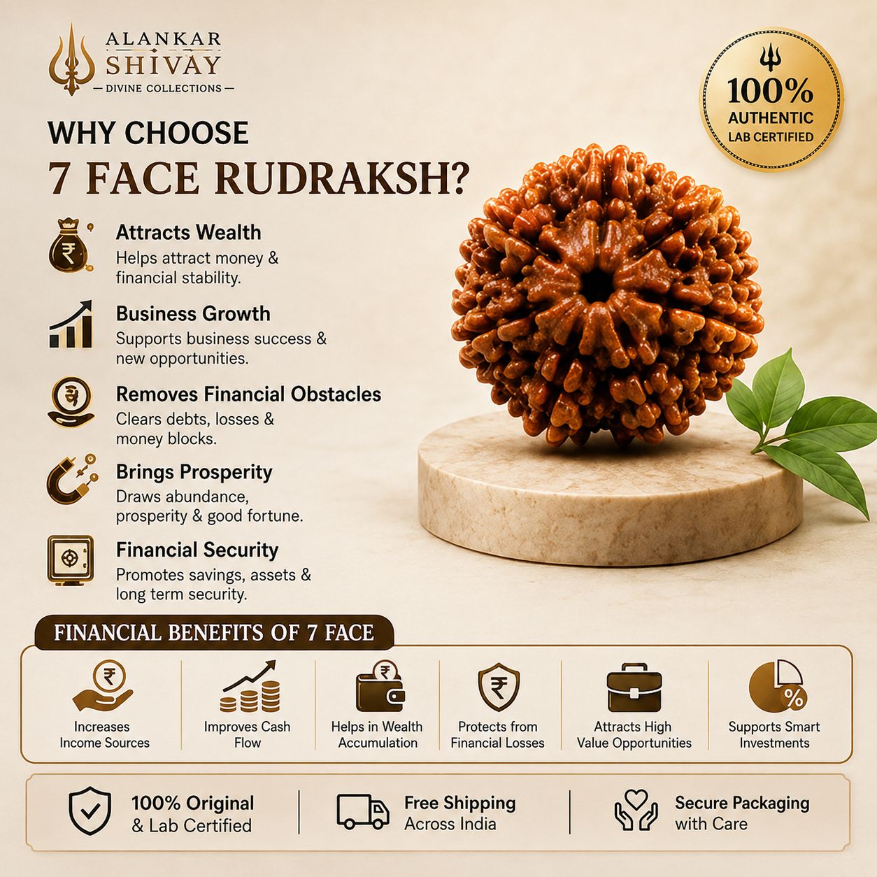7 MUKHI RUDRAKSH