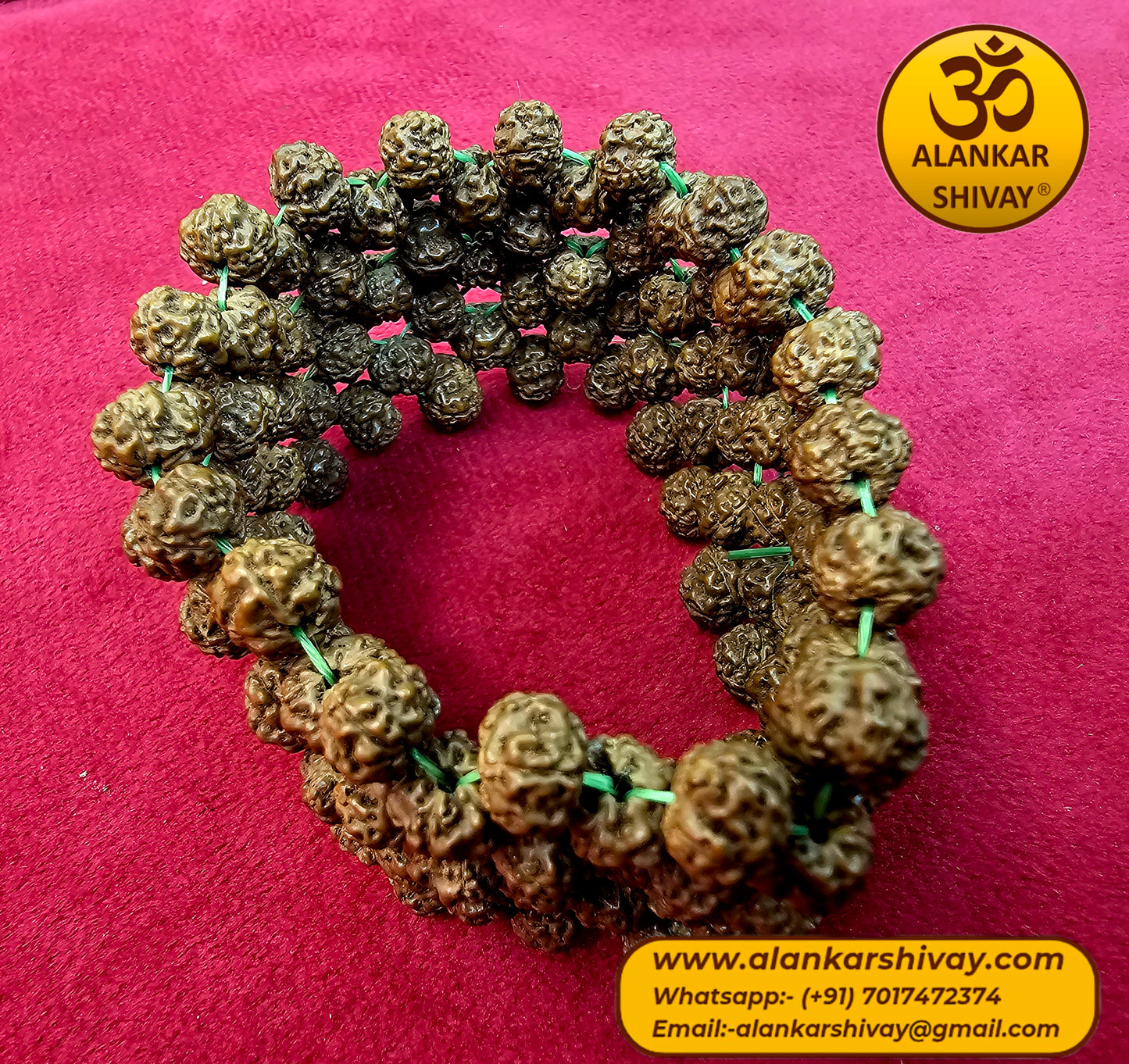 RUDRAKSH MULTI-LAYERED BRACELET