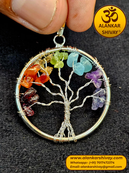 7 CHAKRA STONES LOCKET