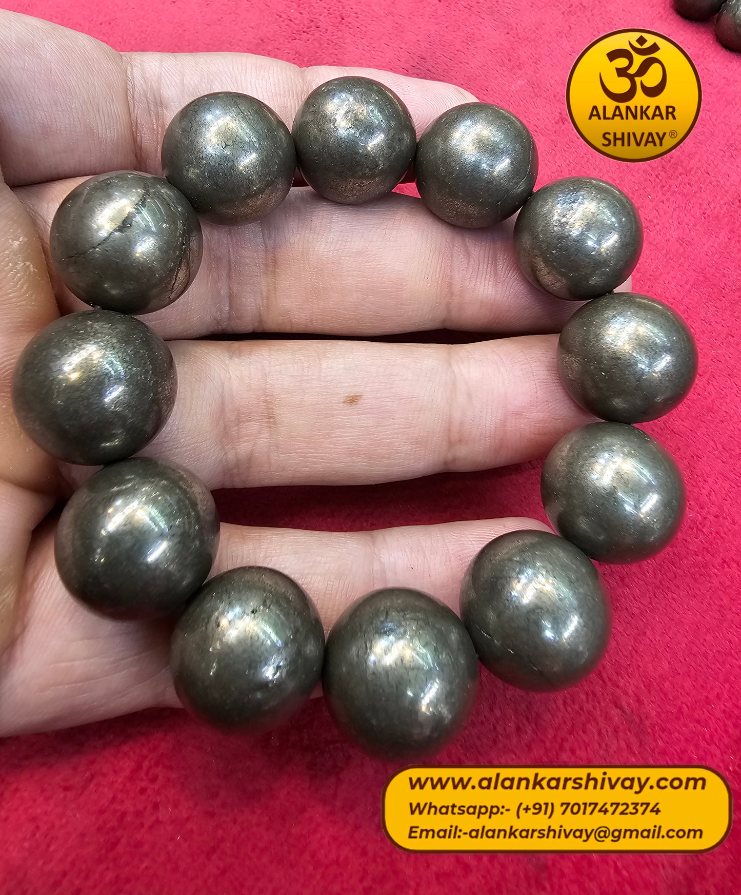 PYRITE STONE BRACELETS