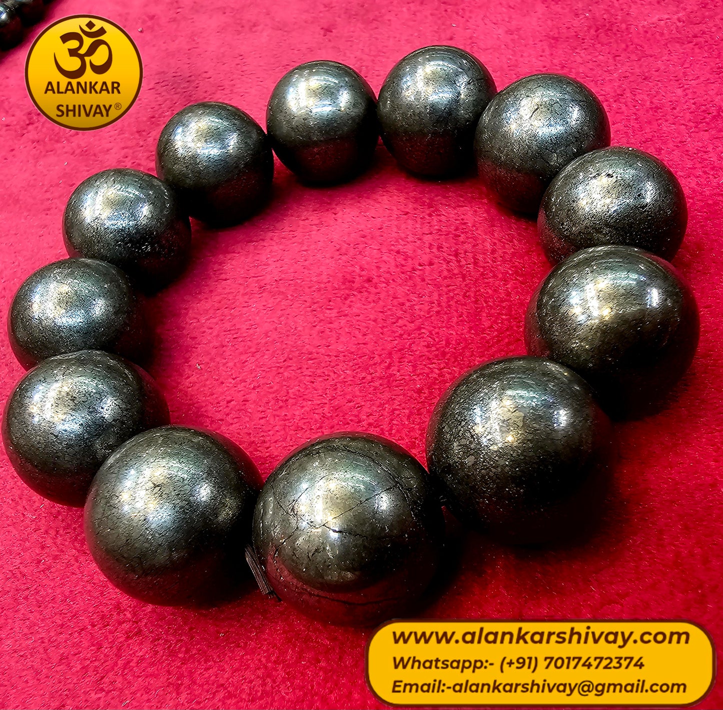 PYRITE STONE BRACELETS