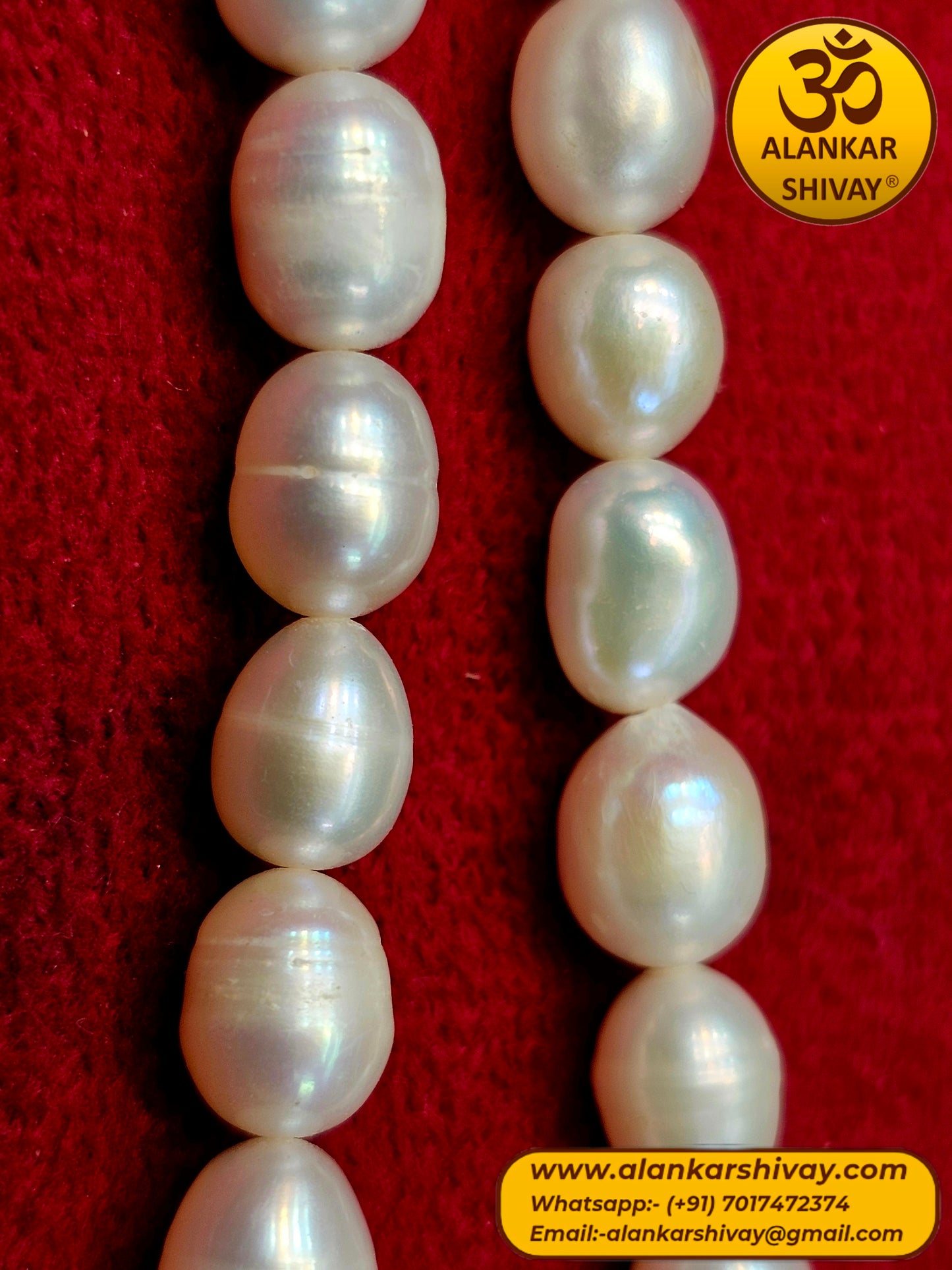 LONG BEADS PEARL MALA (108+1 BEADS)