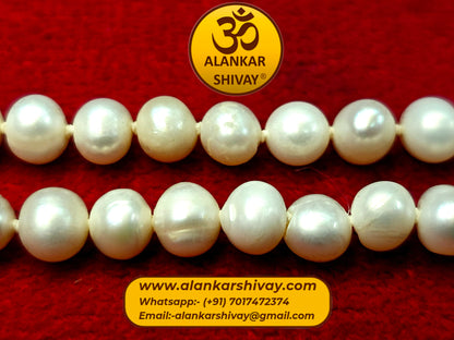 ROUND BEADS PEARL MALA (108+1 BEADS)