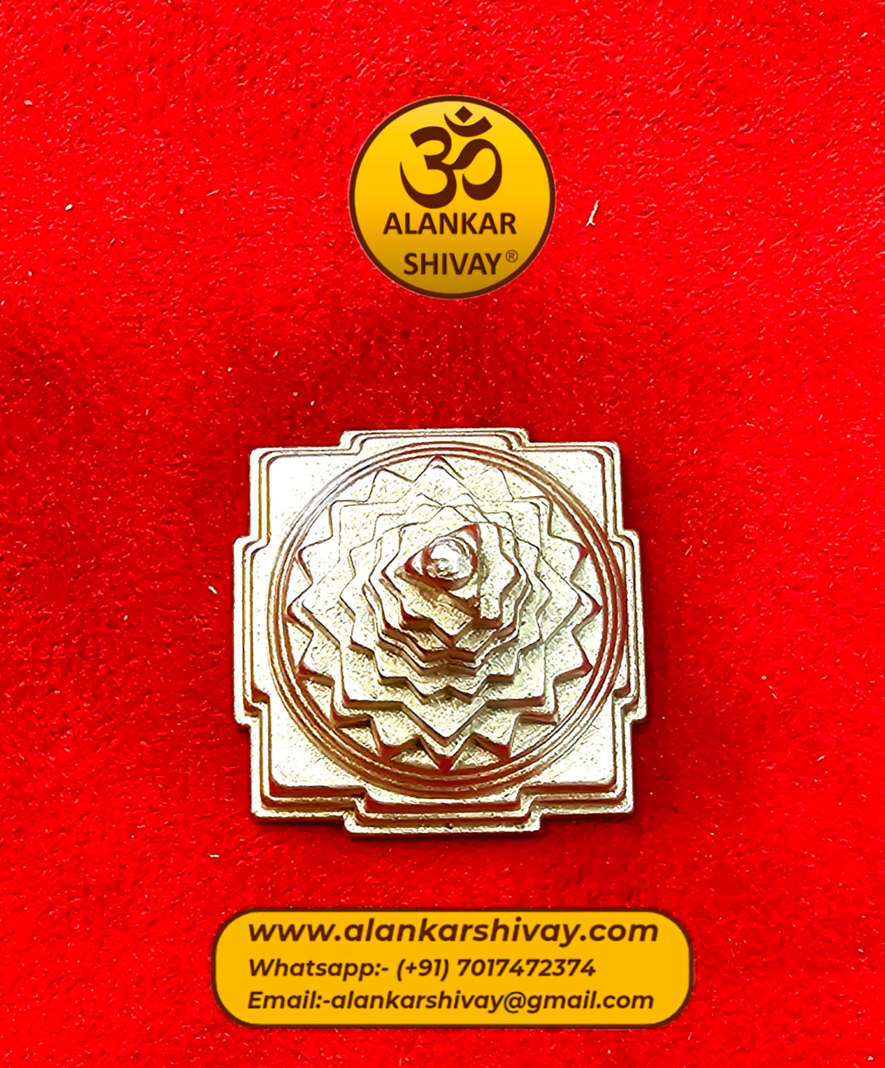 MERCURY(PARAD) SHREE YANTRA