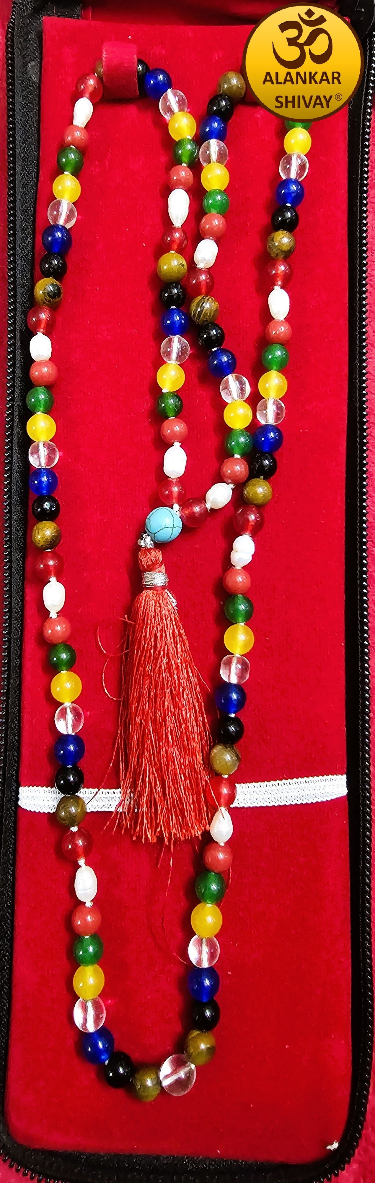 NAVRATNA MALA (108 BEADS +1)