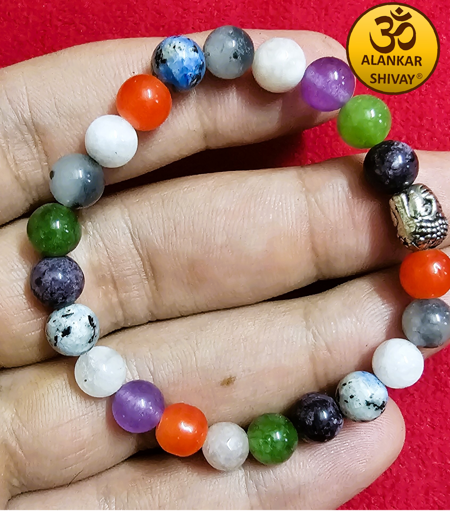 7 CHAKRA STONES BRACELET