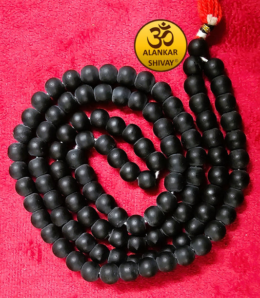 SHALIGRAM MALA(KASAUTI STONE)(108+1 BEADS)