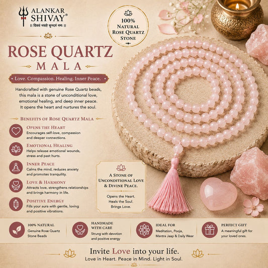 ROSE QUARTZ MALA