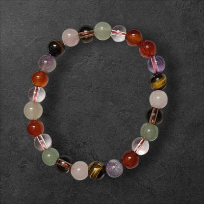 Seven chakras bracelet