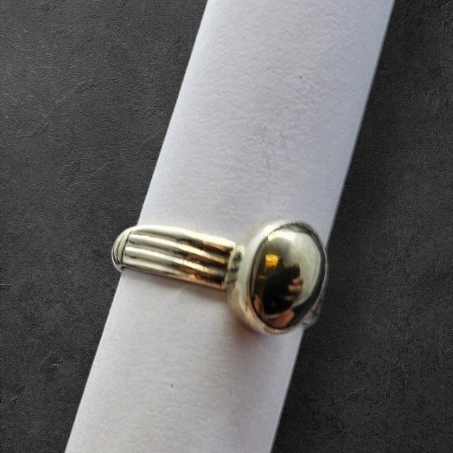 Pure 92.5 silver pyrite ring(adjustable size)