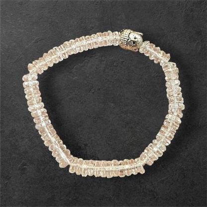 SPHATIK BRACELET DIAMOND CUT BEADS