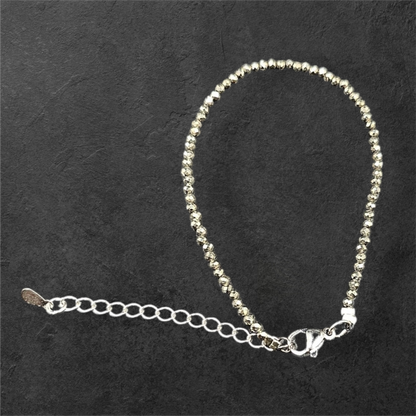 Pyrite anklet/bracelet