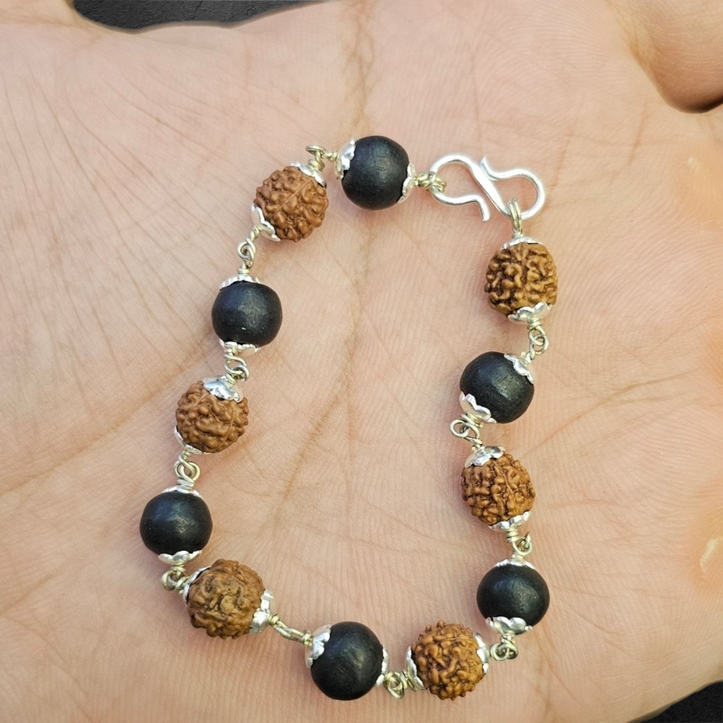 Rudraksh karungali bracelet