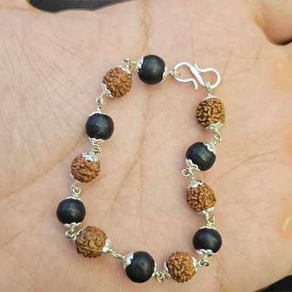 Rudraksh karungali bracelet