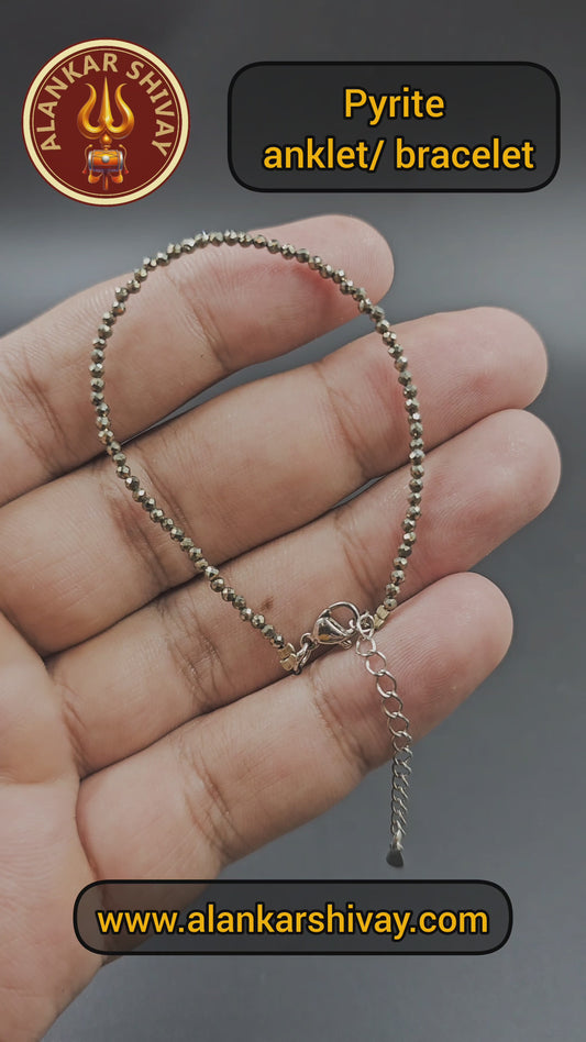 Pyrite anklet/bracelet