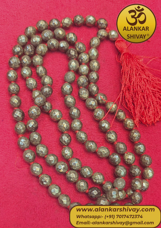 PYRITE STONE MALA