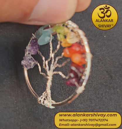 7 CHAKRA STONES LOCKET