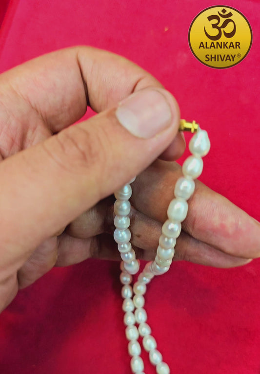 LONG BEADS PEARLS MALA(SUCCHA MOTI)