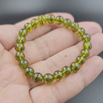 Peridot stone bracelet