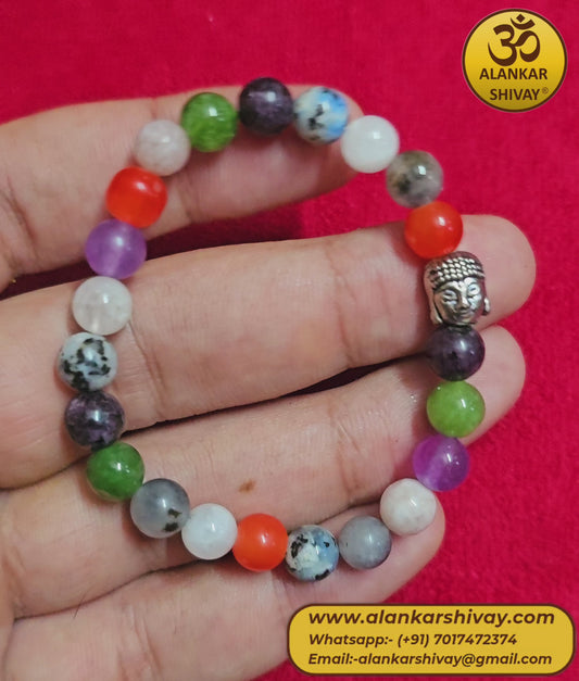 7 CHAKRA STONES BRACELET