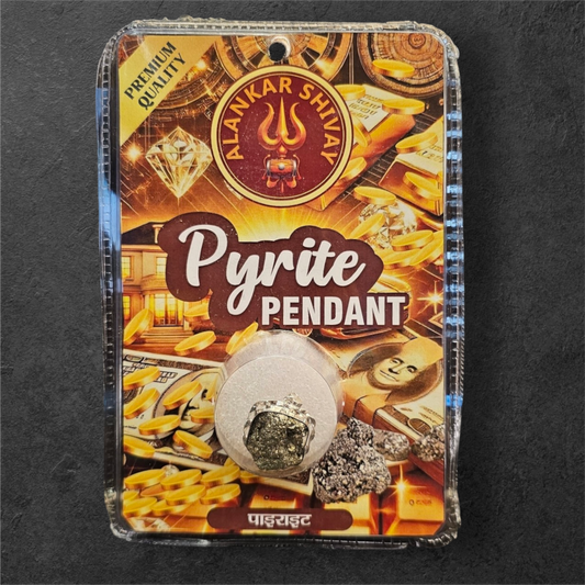 PYRITE STONE LOCKET