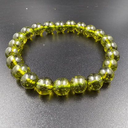 Peridot stone bracelet